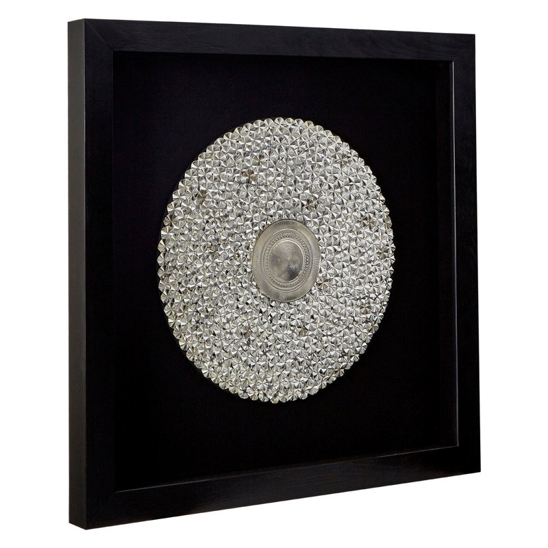 Mercer41 Framed Round Disc Wall Décor Wayfair.co.uk
